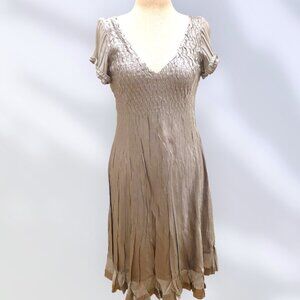 No Label Pewter Whimsigoth Not-Quite-Midi Fairy Dress